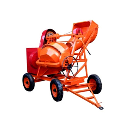 Concrete Mixer With Mechanical Hopper