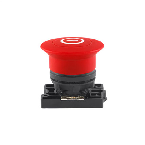 लाल 40 मिमी पुश पुल स्विच
