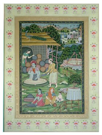 चित्रकला और मूर्तिकला