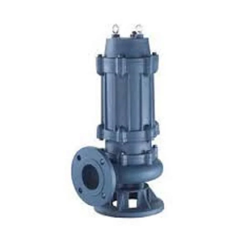 Blue Single Phase Sewage Submersible Pump