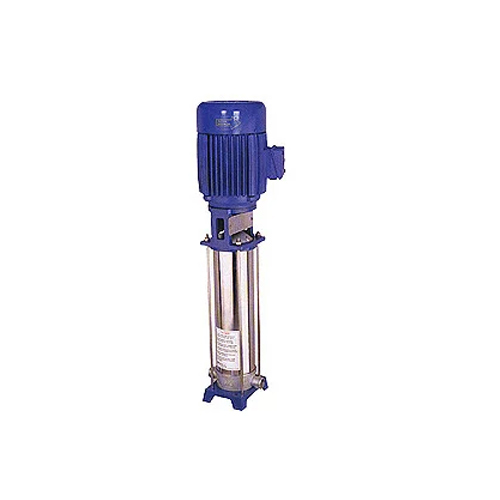 Silver And Blue Vertical Inline Multistage Pumps