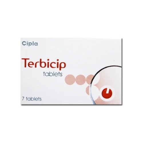 Terbinafine Tablets - 250mg Active Ingredient, 7 Tablets/strip | Antifungal Treatment For Skin And Nail Infections, Store Below 30â°c
