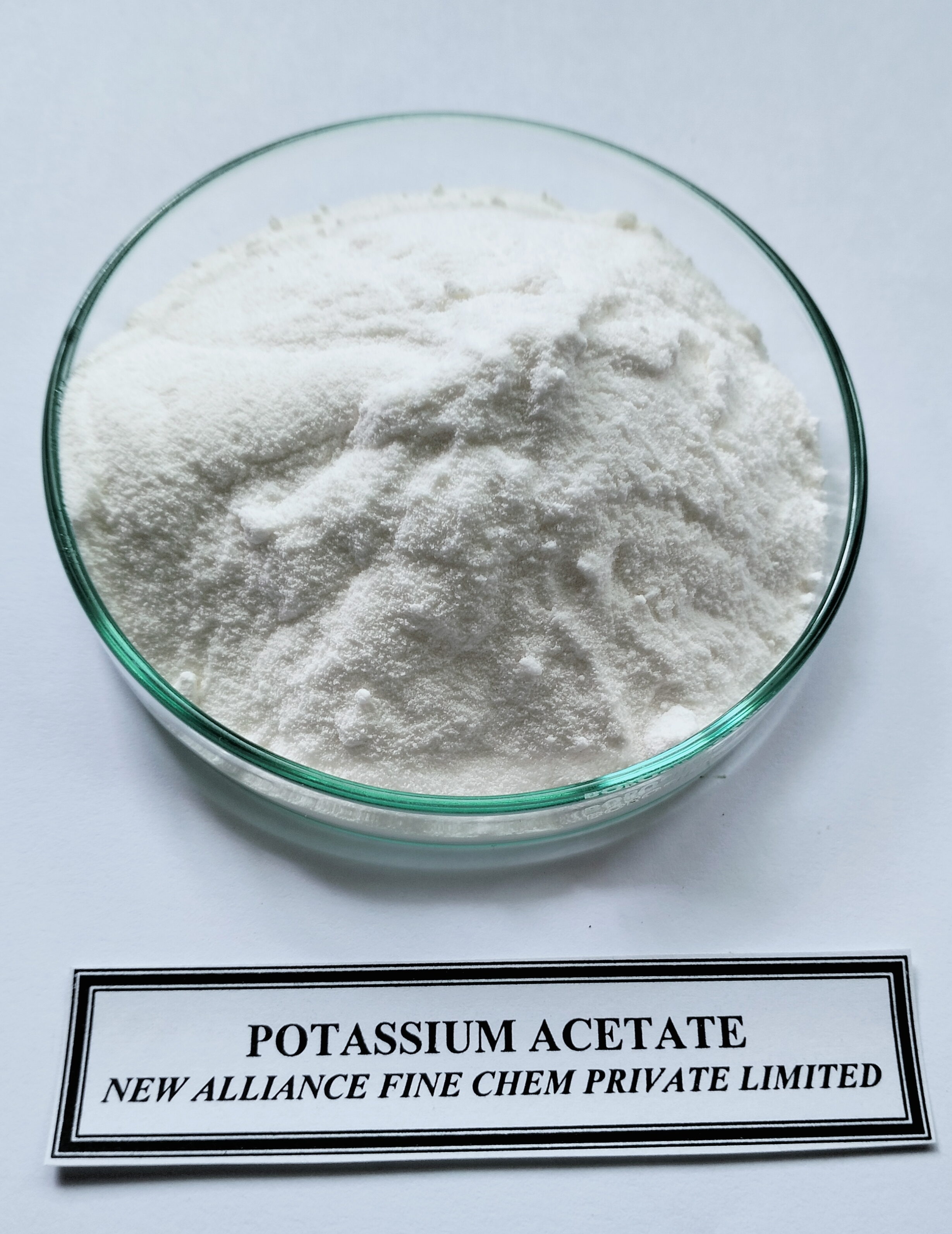 Potassium Acetate - Cas No: 127-08-2.
