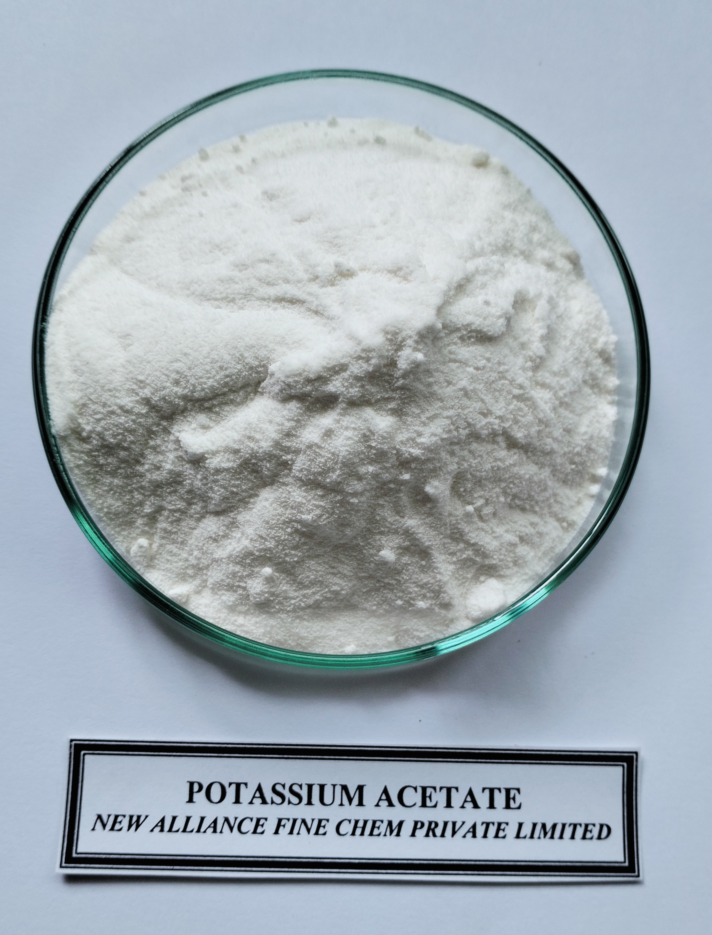Potassium Acetate - Cas No: 127-08-2.