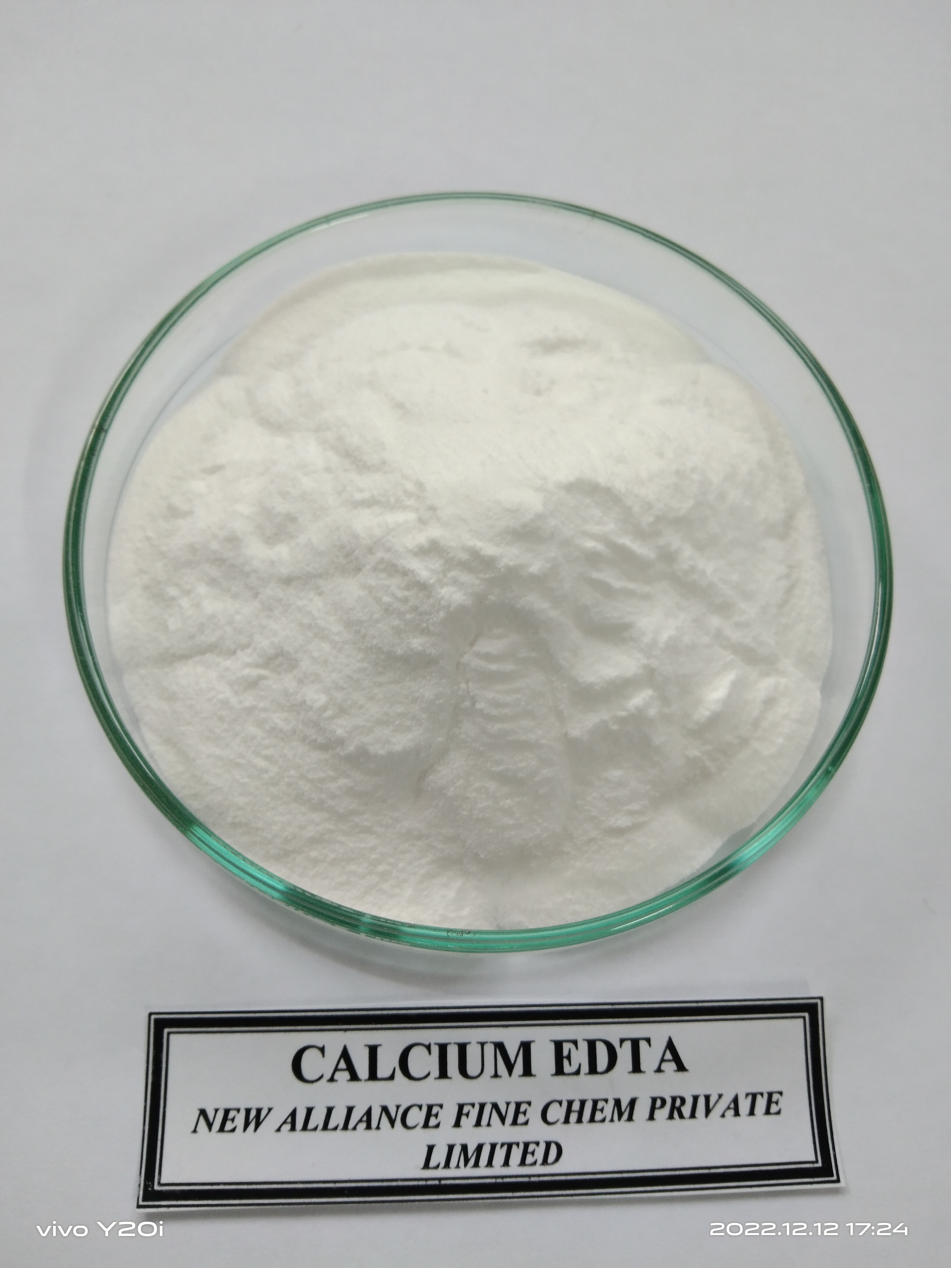 Calcium Edta - Anhydrous & Dihydrate Forms | White Crystalline Powder, Chelated Micronutrients For Agriculture, Soluble In Water, Controlled Release