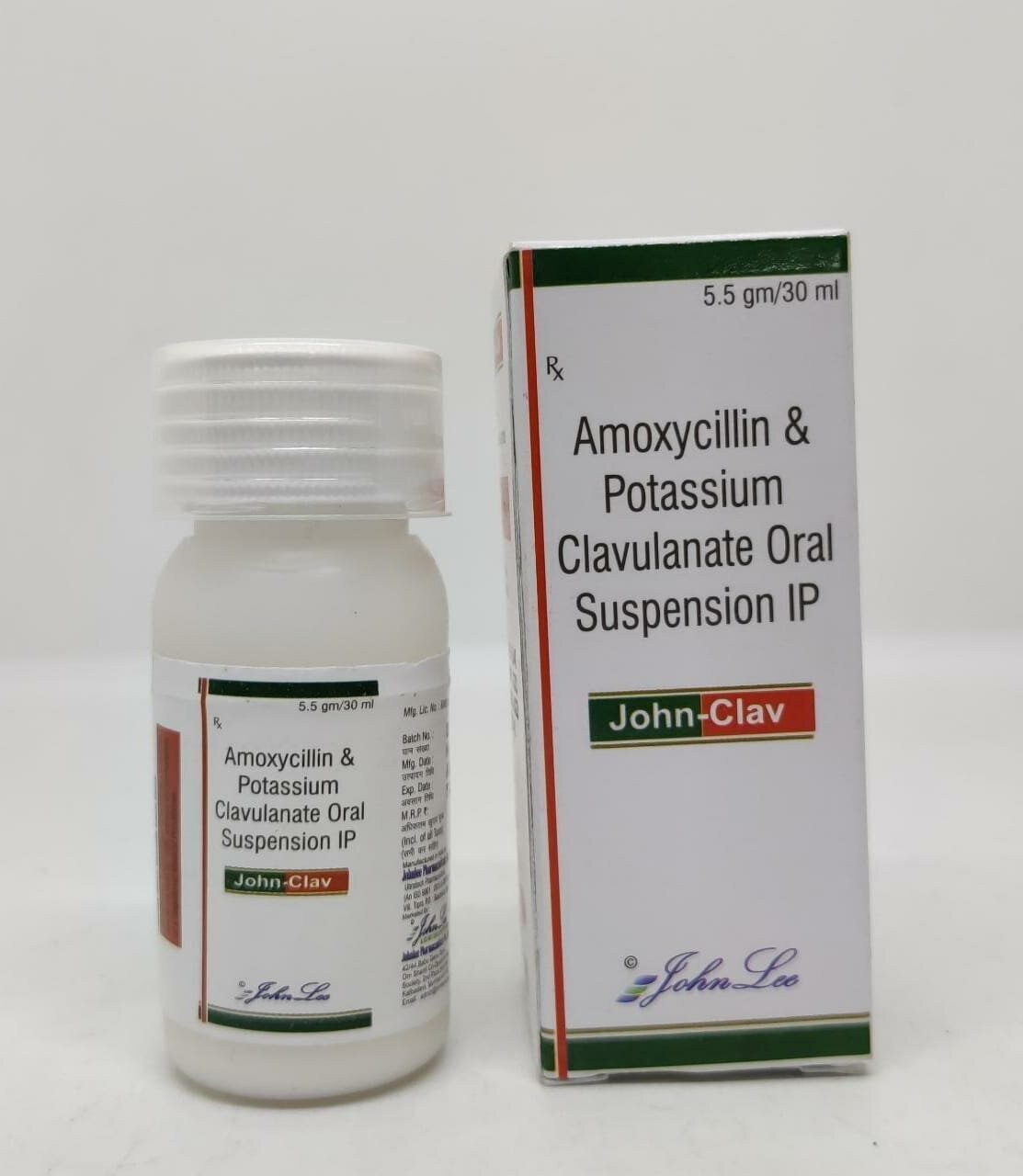 Amoxicillin Clavulanic Syrup - 200mg Amoxicillin + 28.5mg Clavulanic Acid | Effective Against Bacterial Infections Of Ears, Lungs, Skin, Urinary Tract