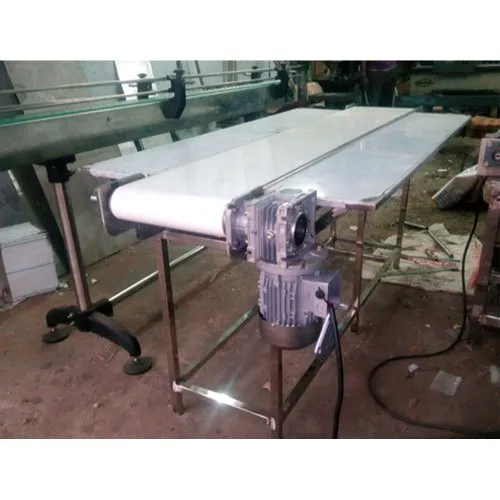 स्टेनलेस स्टील मॉड्यूलर क्लीटेड बेल्ट कन्वेयर