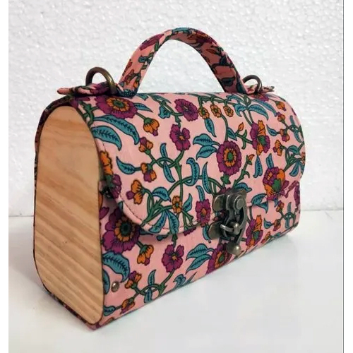 Pine Wood Fancy Ladies Bag Design: Modern