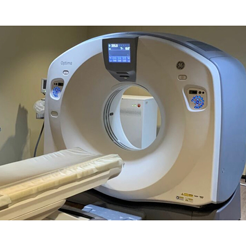 ऑप्टिमा 660 128 सीटी स्कैन मशीन कलर कोड प्राप्त करें: व्हाइट-लाइट ब्लू