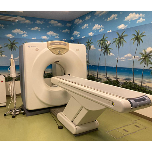 जीई डुअल स्लाइस सीटी स्कैन मशीन कलर कोड: व्हाइट-ग्रे