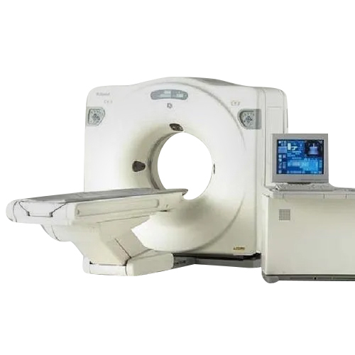 Refurbished Medical Ge Dual Slice Ct Scan Machine Color Code: White