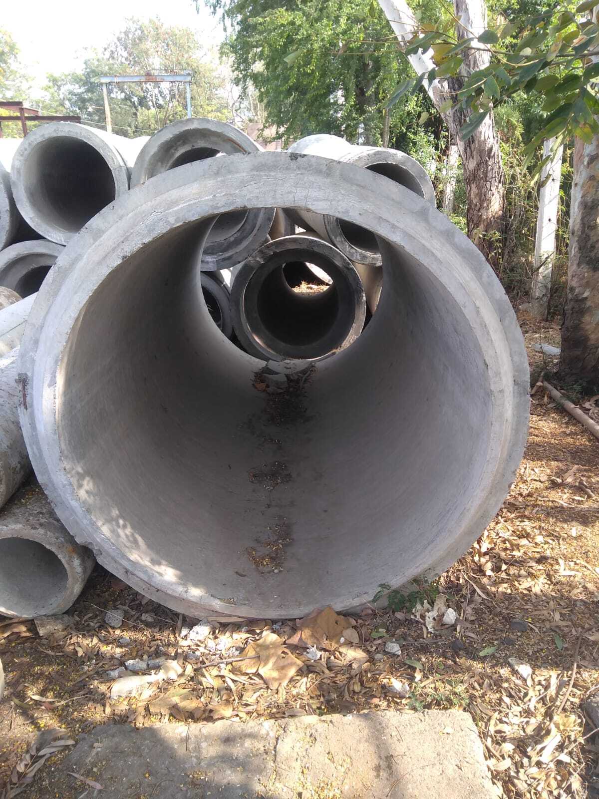 Flush Joint Cement Pipes Length: 2.5 Meter (M)