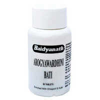 आयुर्वेदिक दवा 80 गोलियां बैद्यनाथ आरोग्यवर्धिनी वती