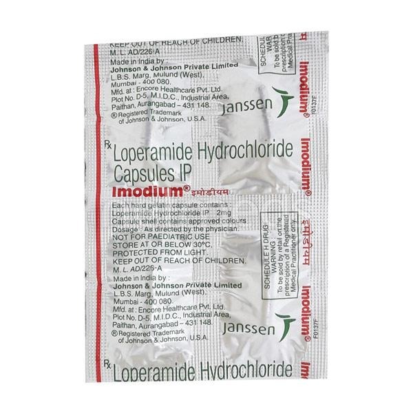 Loperamide Hydrochloride Capsule General Medicines