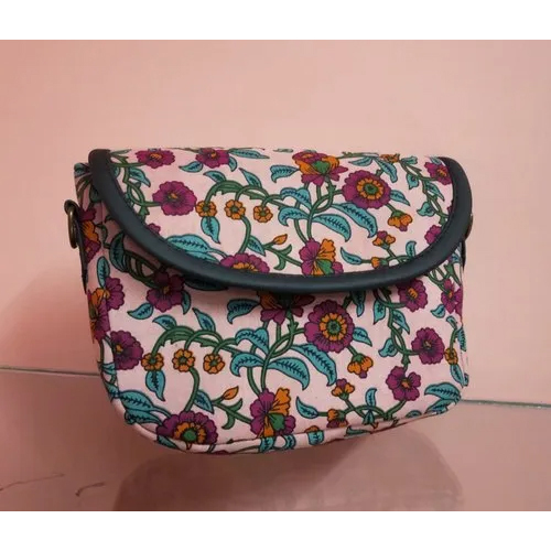 Fancy Printed Sling Bag - Colorful Fabric Design, Multicolor Options Available | Modern Style, Customized Fit, Hands-free Carrying