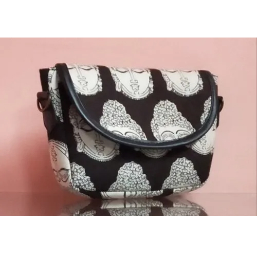 Fancy Printed Sling Bag - Colorful Fabric Design, Multicolor Options Available | Modern Style, Customized Fit, Hands-free Carrying