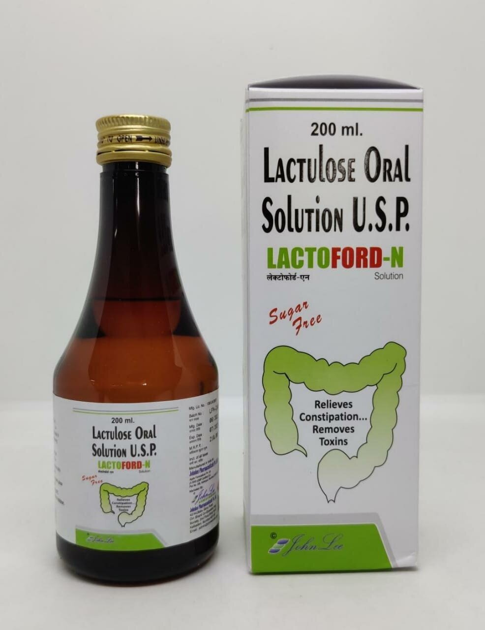 Lactulose Syrup - 70% W/v, Amber Oral Solution In 200ml Bottle | Treats Constipation & Reduces Blood Ammonia Levels In Liver Disease Patients