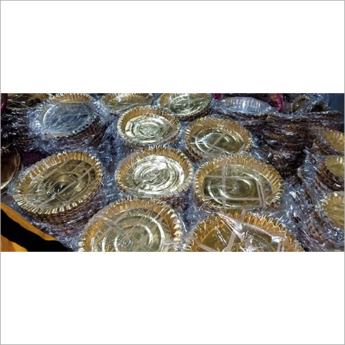 सिल्वर पेपर प्लेट