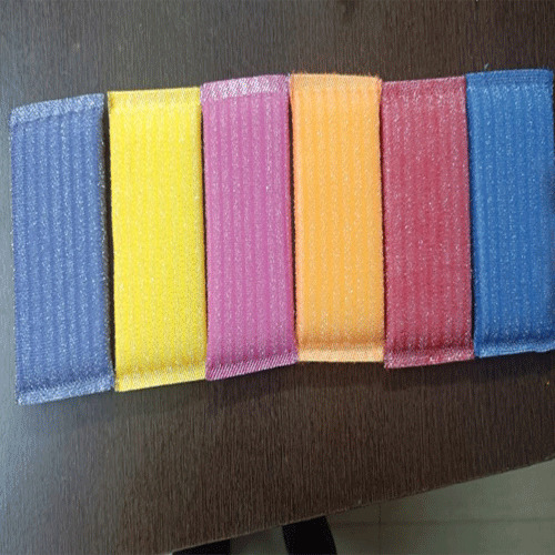 Glitter Scrub - Soft Foam, Rectangular Shape | Easy To Use, Fresh Fragrance, Various Color Options