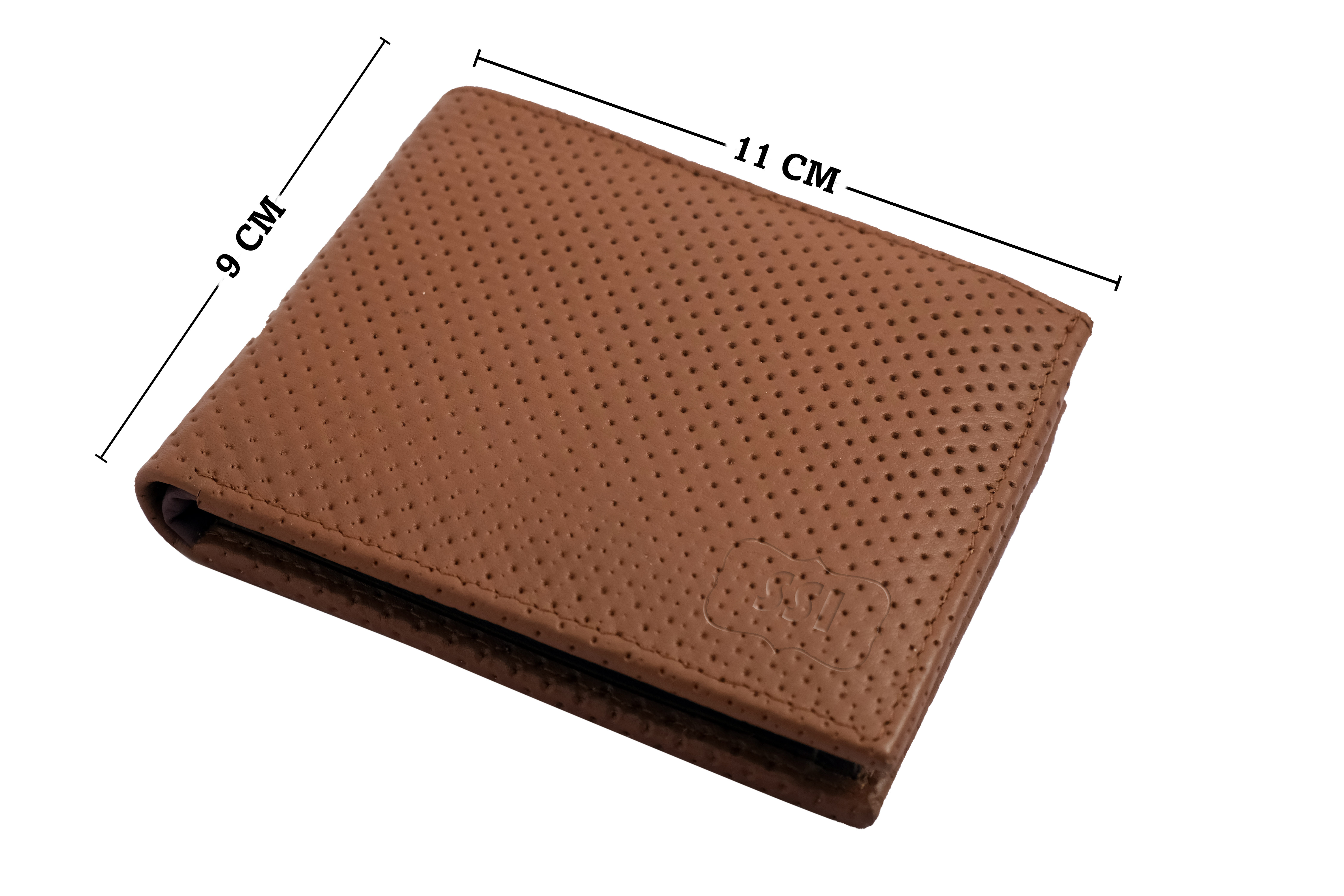Leather Brown Designed Wallet