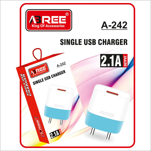 व्हाइट A242 A3ree सिंगल यूएसबी चार्जर