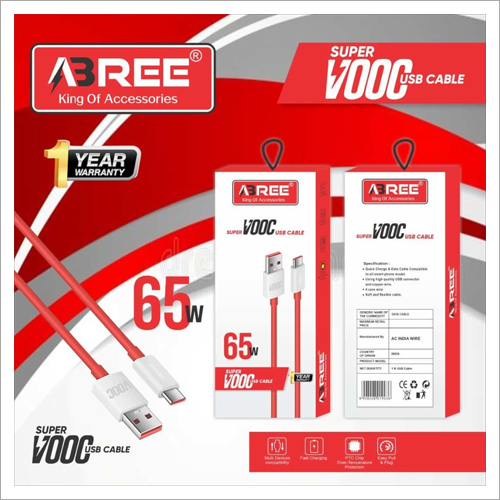 A3ree 65w Usb केबल अनुप्रयोग: औद्योगिक
