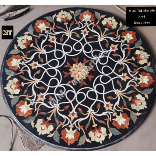 इनले टेबल टॉप डिज़ाइन का आकार: आवश्यकता के अनुसार