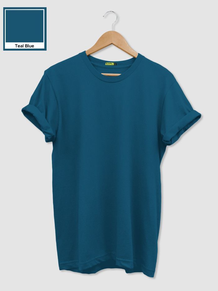 Plain Cotton Bio Washed T Shirt