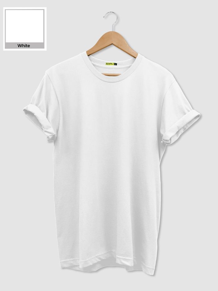Plain Cotton Bio Washed T Shirt