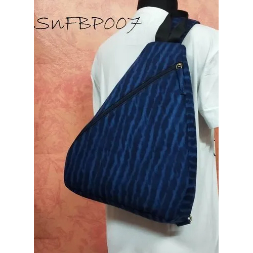 Off White-red Shoulder Cotton Backpack Bag