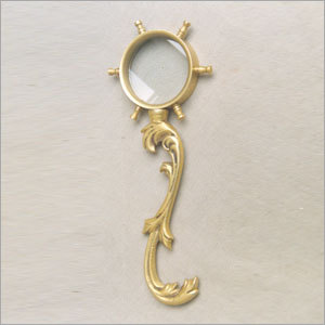 Solid Brass Magnifying Glass