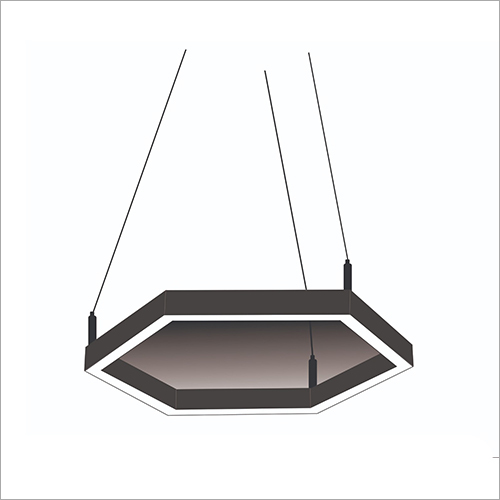 Black Hexagonal Light