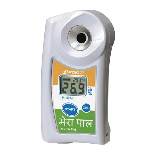 Cutting Oil Coolant Refractometer - FRP Material, 55x31x109 mm, White Color | Digital Control, 10-100 oC, Automatic Temperature Compensation, TFT Display