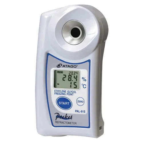 Pal-91S Atago Ethylene Glycol Refractometer - Color: White