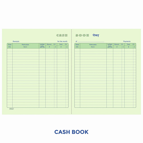 High Quality Account Books Cash Book - Ledger Canvas Binding Copy Size (16.5cm X 20.5cm) 17x27