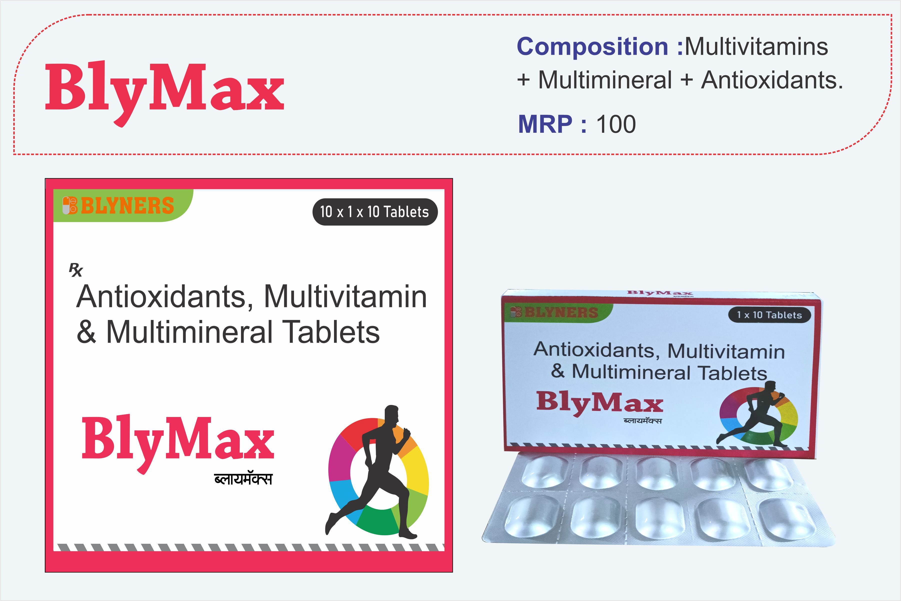 Multivitamin Multimineral And Antioxidant Tablets Health Supplements