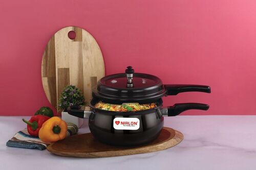 7ltr - Hard Anodized Handi Outer Lid Pressure Cooker Warranty: 5 Year