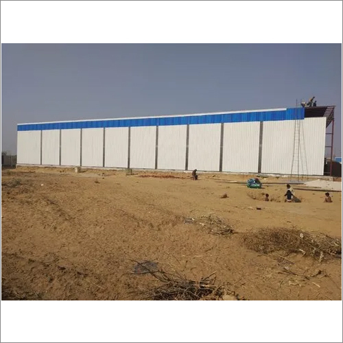 व्हाइट्स माइल्ड स्टील वेयरहाउस शेड