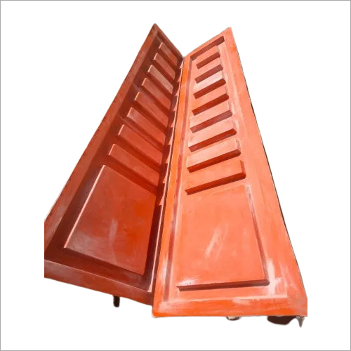 Tree Guard Mold - Mild Steel, Rectangular Shape, Vibrant Orange Color | Durable Moulding Tool For Protecting Young Trees