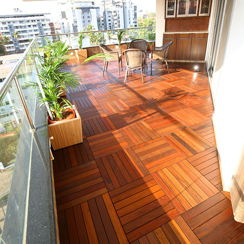 Solid Wood Decking Flooring Services