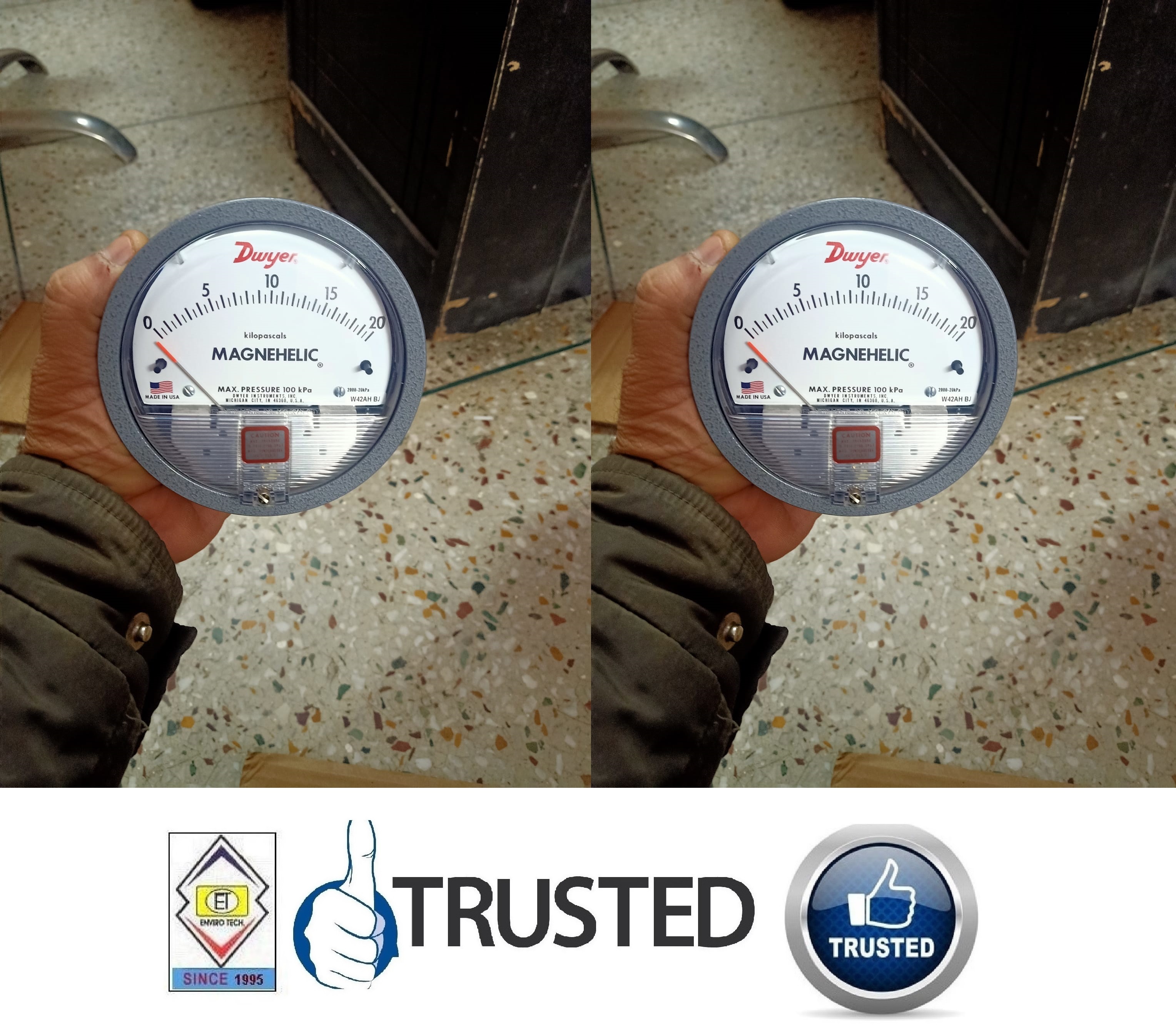 Analog Dwyer Series 2000 Magnehelic Differential Pressure Gauge For Chennai Tamil Nadu Accuracy: A 2% (-Ha Model A 1) Of Fs (A 3% (-Ha A 1.5%) On -0