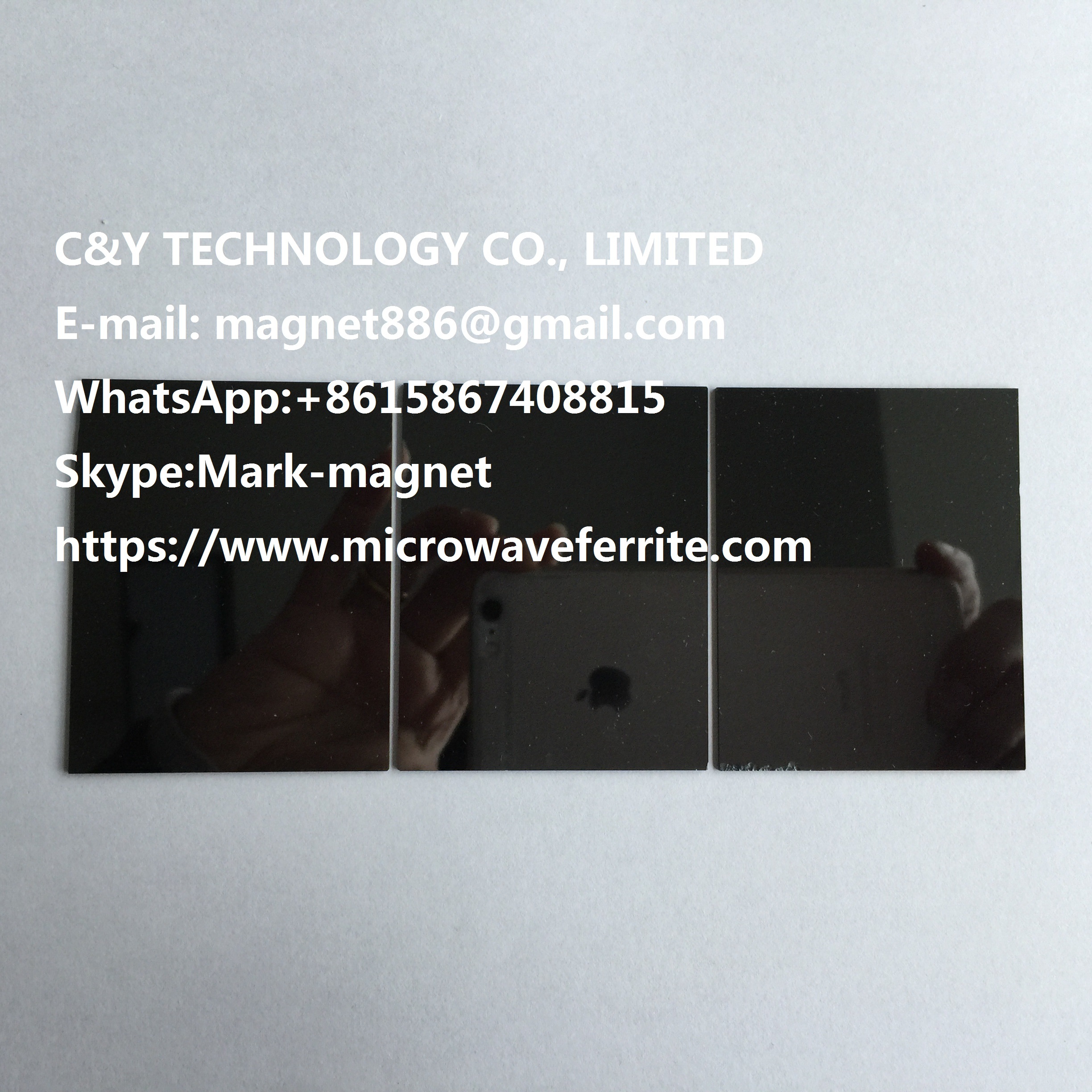 Yig Microwave Ferrite Magnets Substrate For Wireless Infrastructure And Components For Radar Applications - Application: Isolator