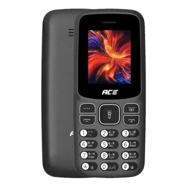 Itel Ace 2 Star Black Basic Keypad Mobile Phone Warranty: 12+1 Month Warranty By Brand