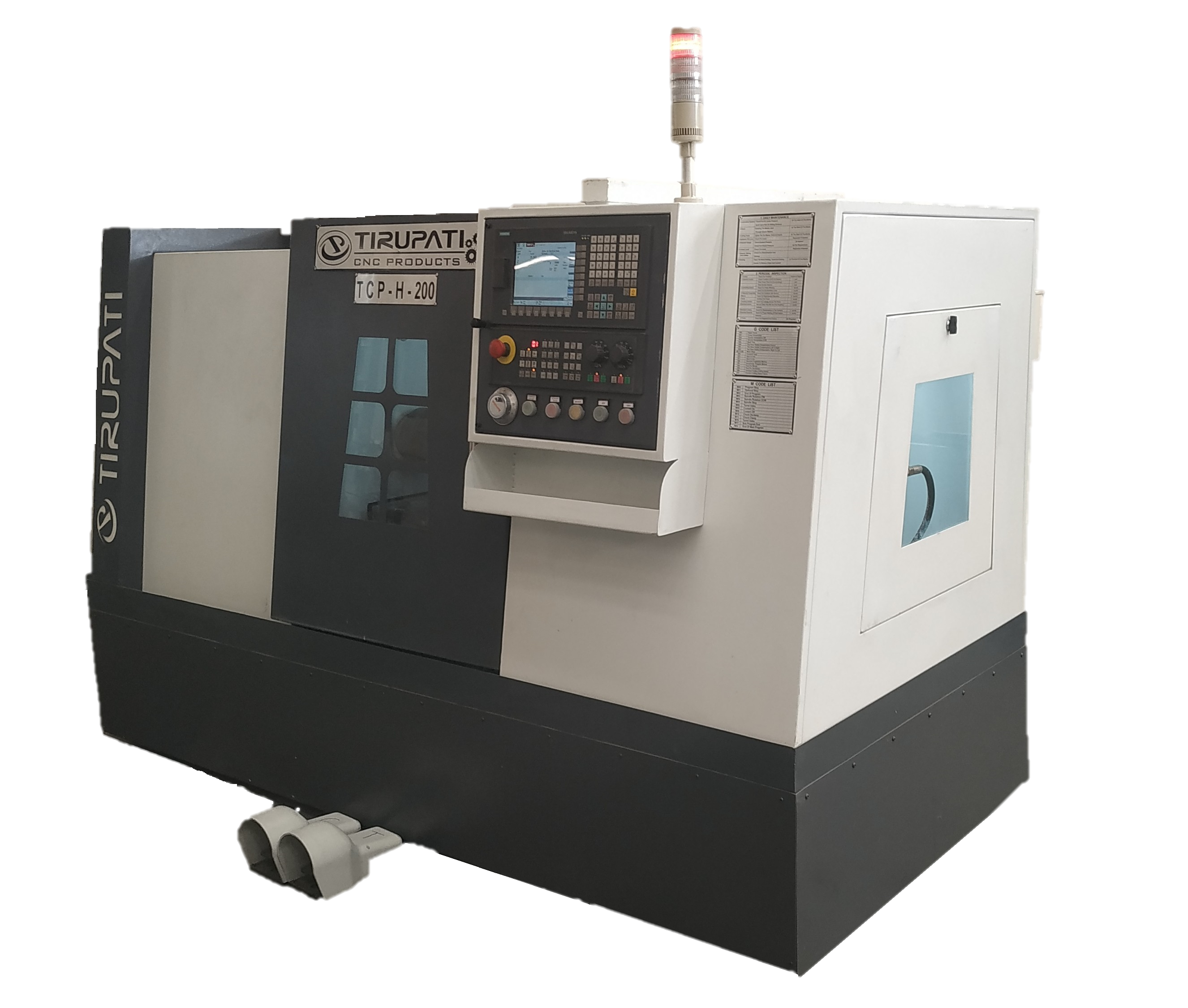 Automatic Tcp-h-200l Cnc Lathe Machine