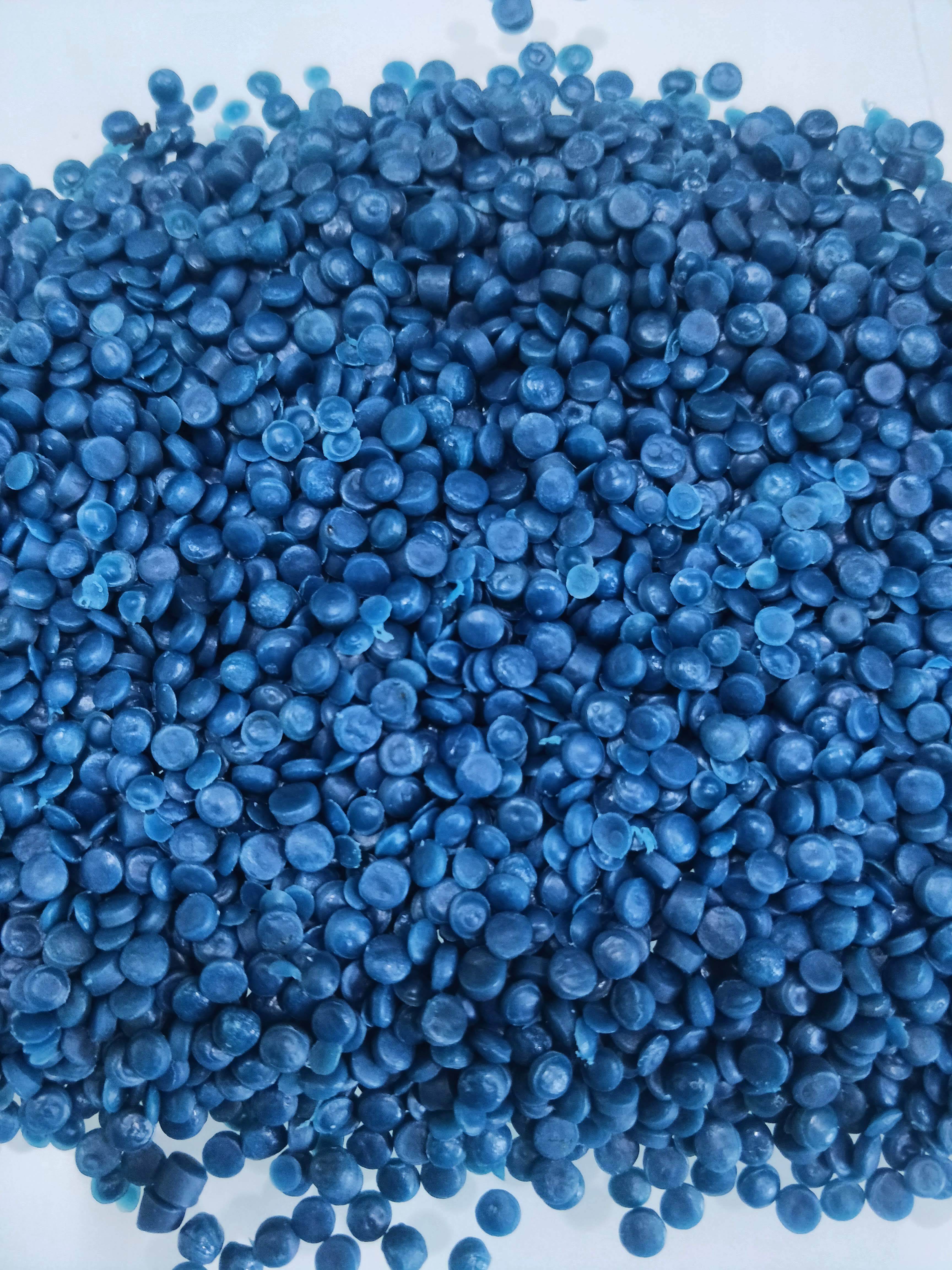Black Hdpe Blow Drum Blue Granules