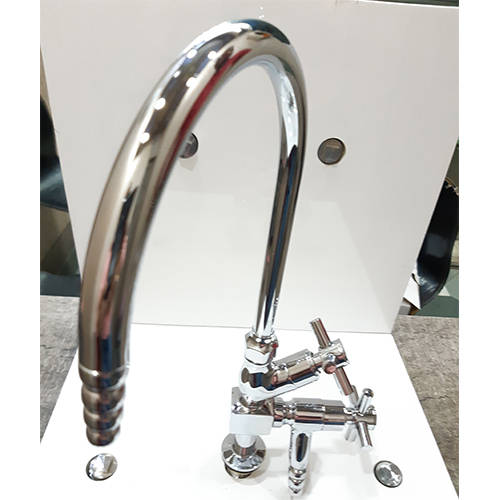 सिल्वर टू वे एंगल कॉक (हैवी)