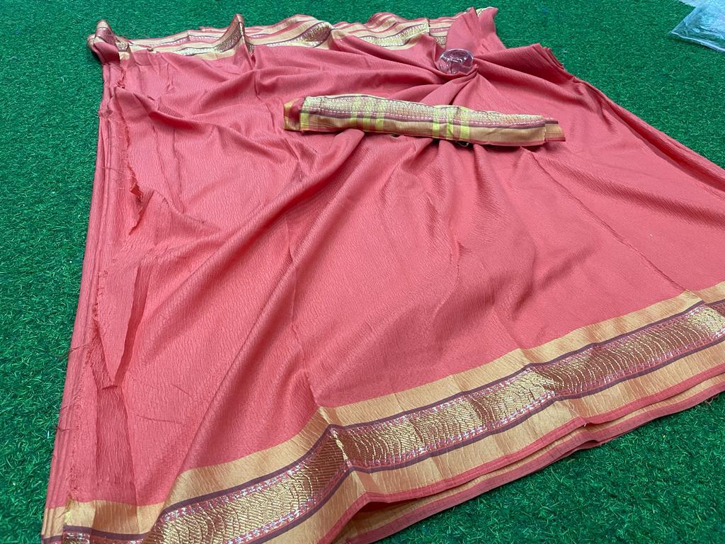 Mix Soft Cotton Silk Saree