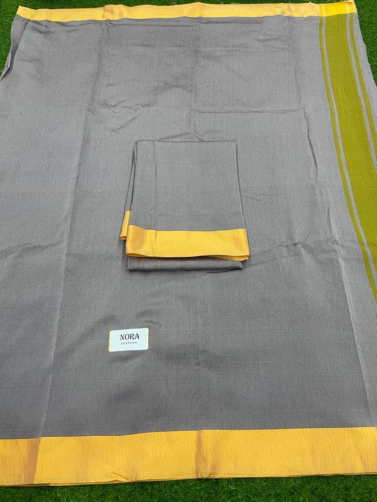 Mix Soft Cotton Silk Saree