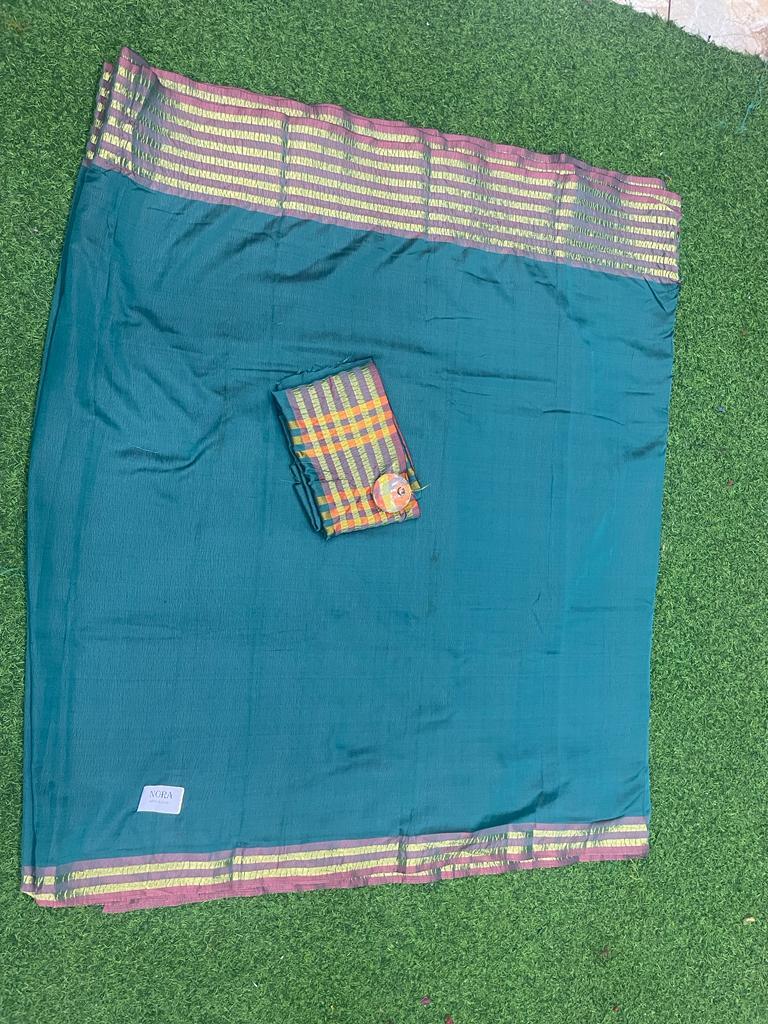 Mix Soft Cotton Silk Saree