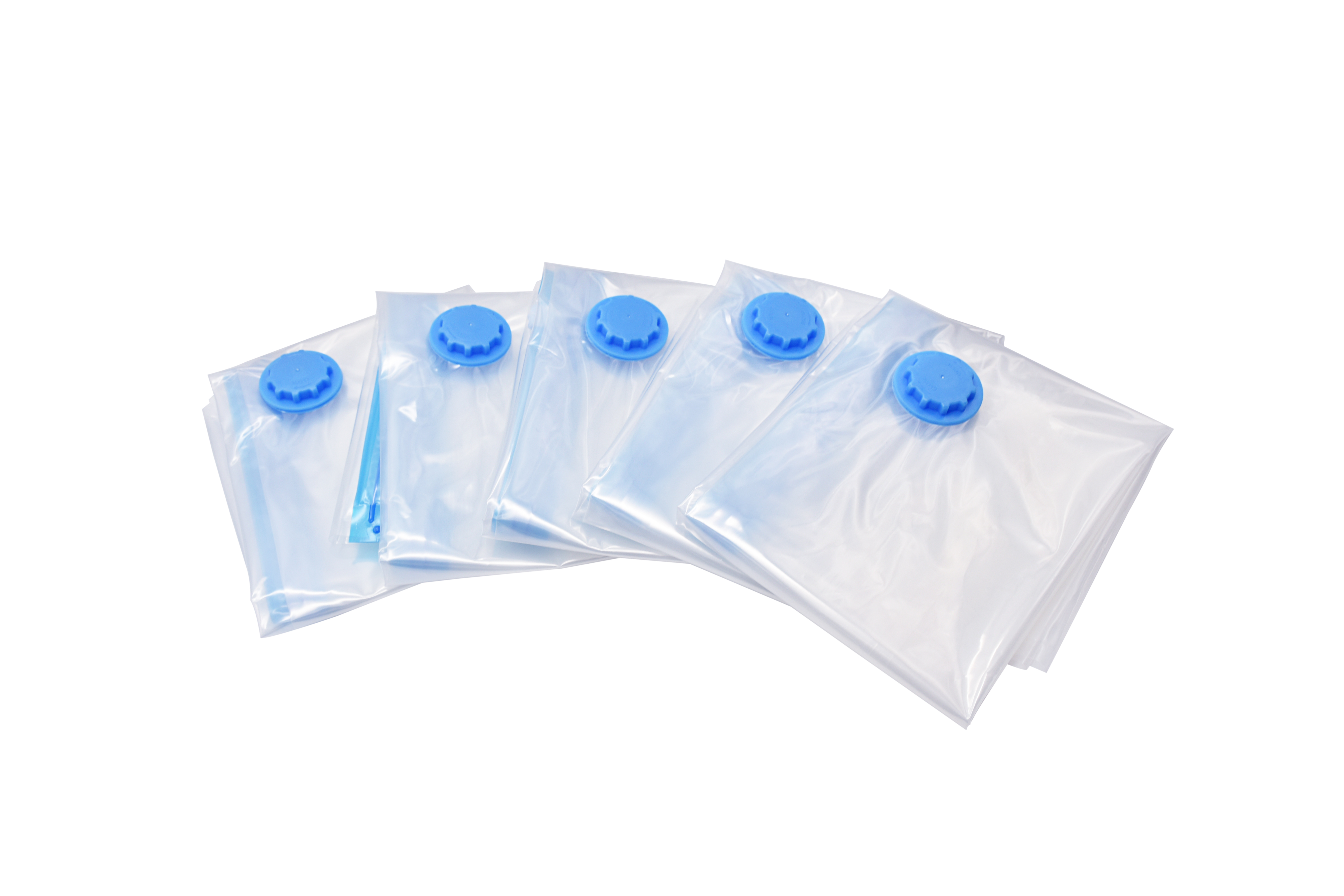Vacuum Storage Bags Extra Large - Laminated Material, 100x80 Cm, Transparent | Heat Seal Double String Design, 3-month Warranty, Dust & Moisture Protection